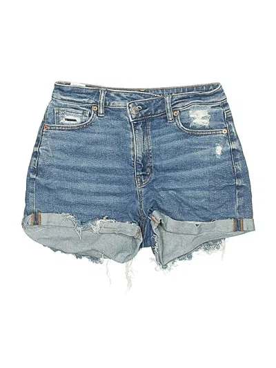 Pre-owned American Eagle Outfitters Denim Shorts In Blue