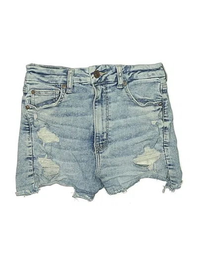 Pre-owned American Eagle Outfitters Denim Shorts In Blue
