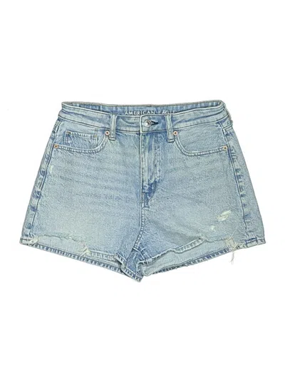 Pre-owned American Eagle Outfitters Denim Shorts In Blue