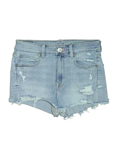 Pre-owned American Eagle Outfitters Denim Shorts In Blue
