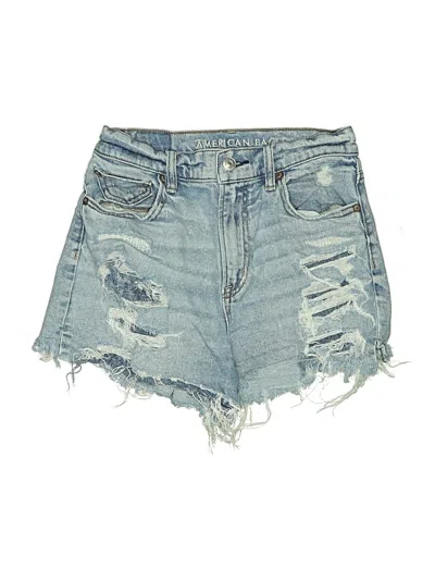 Pre-owned American Eagle Outfitters Denim Shorts In Blue