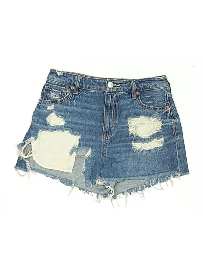 Pre-owned American Eagle Outfitters Denim Shorts In Blue