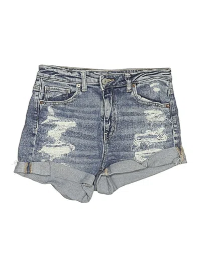Pre-owned American Eagle Outfitters Denim Shorts In Blue