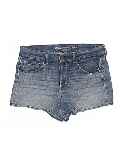 Pre-owned American Eagle Outfitters Denim Shorts In Blue