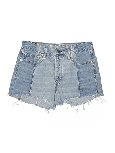 Pre-owned American Eagle Outfitters Denim Shorts In Blue