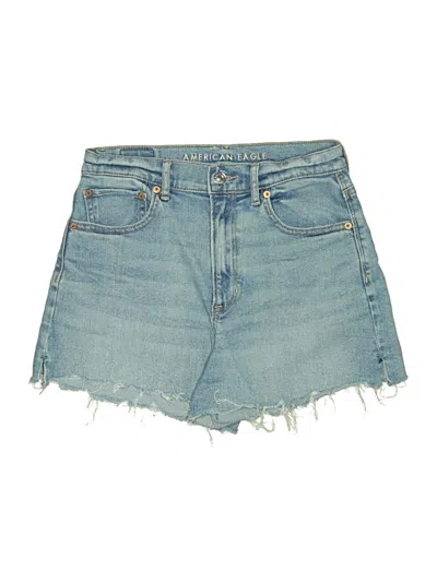 Pre-owned American Eagle Outfitters Denim Shorts In Blue