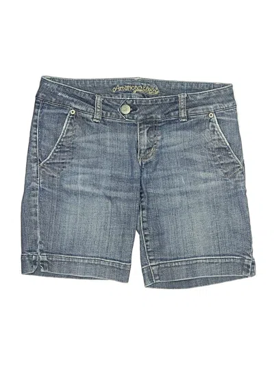 Pre-owned American Eagle Outfitters Denim Shorts In Blue