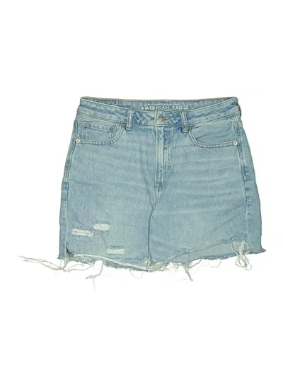 Pre-owned American Eagle Outfitters Denim Shorts In Blue