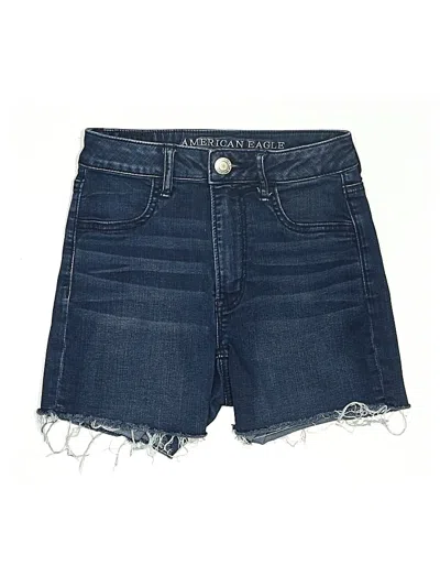 Pre-owned American Eagle Outfitters Denim Shorts In Blue