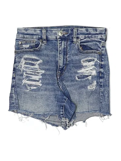 Pre-owned American Eagle Outfitters Denim Shorts In Blue