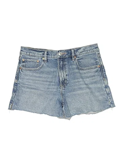 Pre-owned American Eagle Outfitters Denim Shorts In Blue