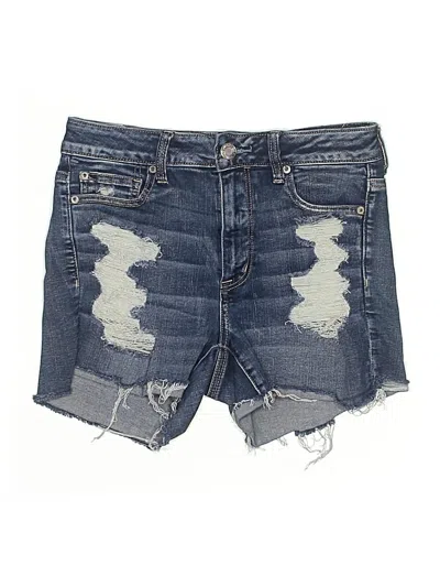 Pre-owned American Eagle Outfitters Denim Shorts In Blue