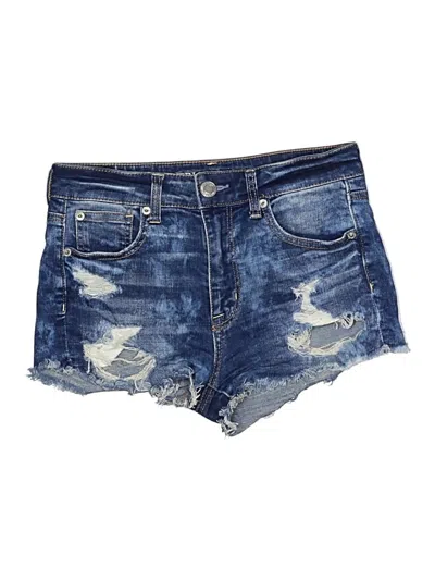 Pre-owned American Eagle Outfitters Denim Shorts In Blue