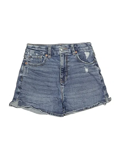 Pre-owned American Eagle Outfitters Denim Shorts In Blue
