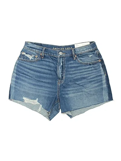 Pre-owned American Eagle Outfitters Denim Shorts In Blue