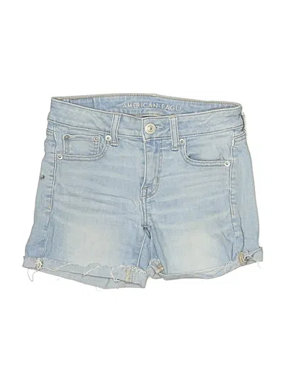 Pre-owned American Eagle Outfitters Denim Shorts In Blue