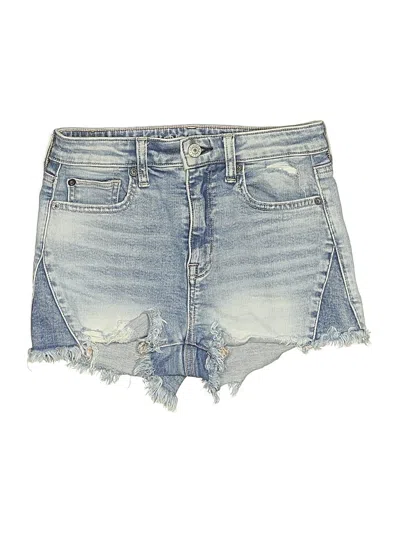 Pre-owned American Eagle Outfitters Denim Shorts In Blue