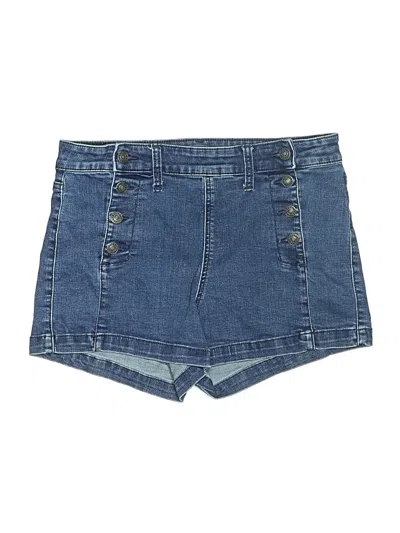 Pre-owned American Eagle Outfitters Denim Shorts In Blue