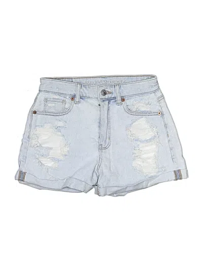 Pre-owned American Eagle Outfitters Denim Shorts In Blue