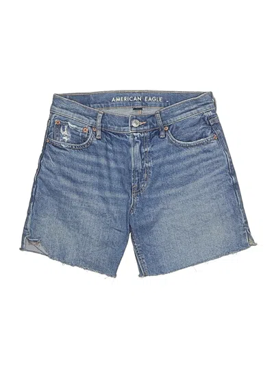 Pre-owned American Eagle Outfitters Denim Shorts In Blue