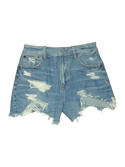 Pre-owned American Eagle Outfitters Denim Shorts In Blue