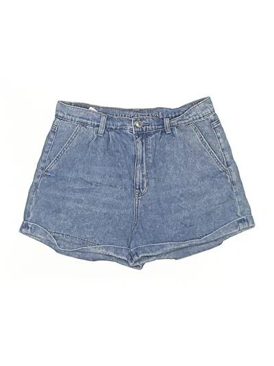 Pre-owned American Eagle Outfitters Denim Shorts In Blue