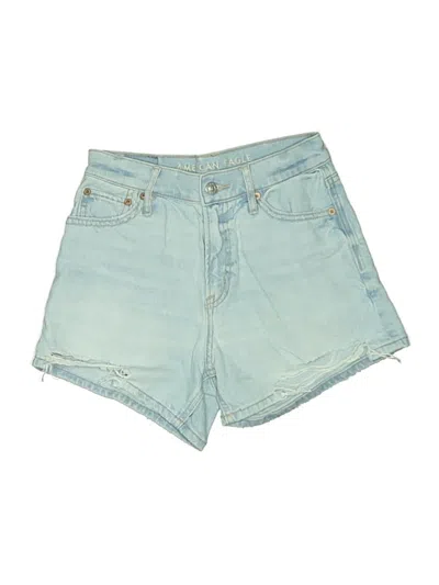 Pre-owned American Eagle Outfitters Denim Shorts In Blue