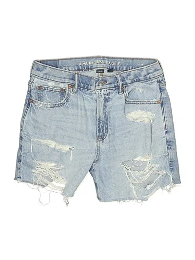 Pre-owned American Eagle Outfitters Denim Shorts In Blue