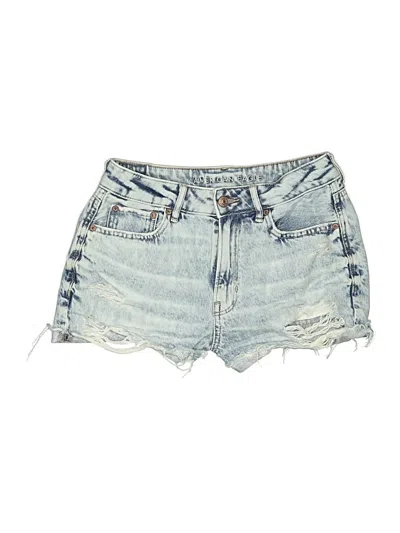 Pre-owned American Eagle Outfitters Denim Shorts In Blue