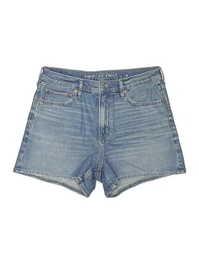 Pre-owned American Eagle Outfitters Denim Shorts In Blue