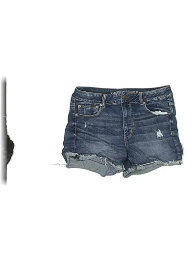 Pre-owned American Eagle Outfitters Denim Shorts In Blue