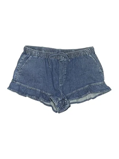 Pre-owned American Eagle Outfitters Denim Shorts In Blue