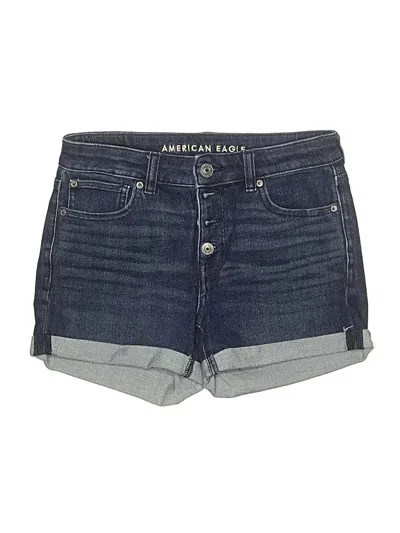 Pre-owned American Eagle Outfitters Denim Shorts In Blue