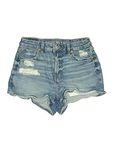 Pre-owned American Eagle Outfitters Denim Shorts In Blue