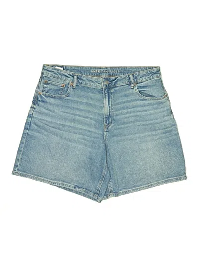 Pre-owned American Eagle Outfitters Denim Shorts In Blue