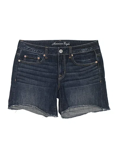 Pre-owned American Eagle Outfitters Denim Shorts In Blue