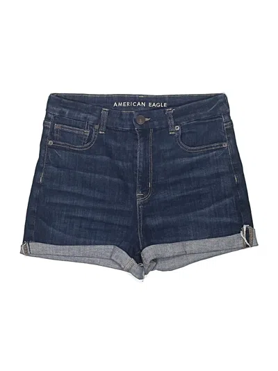 Pre-owned American Eagle Outfitters Denim Shorts In Blue