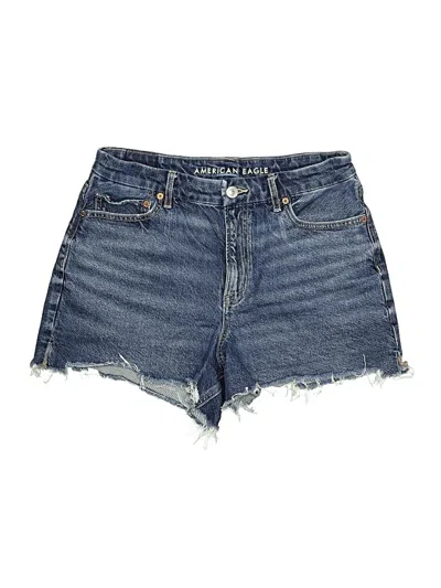 Pre-owned American Eagle Outfitters Denim Shorts In Blue