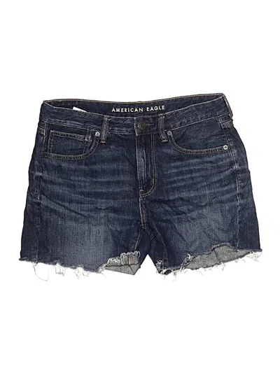 Pre-owned American Eagle Outfitters Denim Shorts In Blue