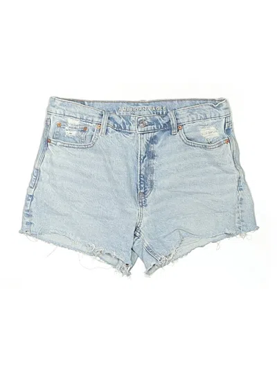 Pre-owned American Eagle Outfitters Denim Shorts In Blue