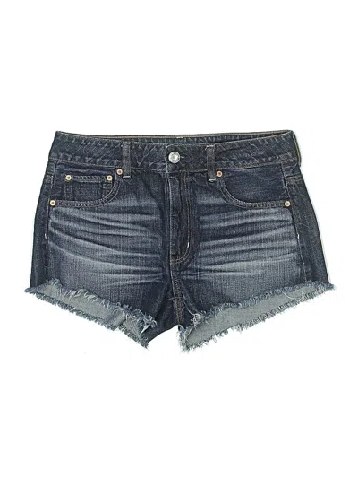 Pre-owned American Eagle Outfitters Denim Shorts In Blue