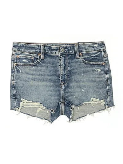 Pre-owned American Eagle Outfitters Denim Shorts In Blue