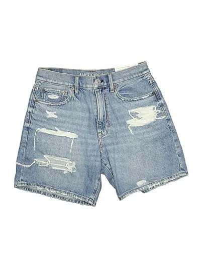 American Eagle Outfitters Denim Shorts In Blue