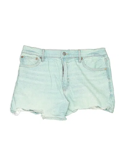 Pre-owned American Eagle Outfitters Denim Shorts In Green