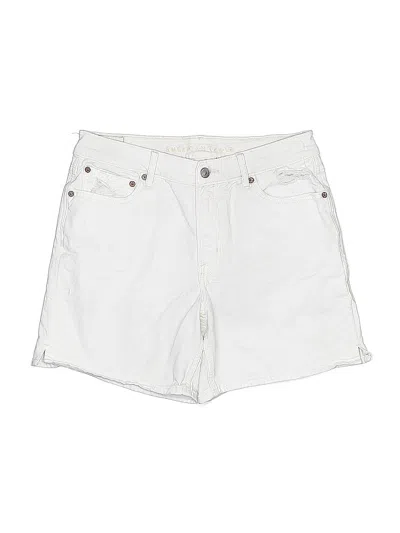 Pre-owned American Eagle Outfitters Denim Shorts In White