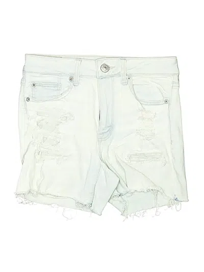 Pre-owned American Eagle Outfitters Denim Shorts In White