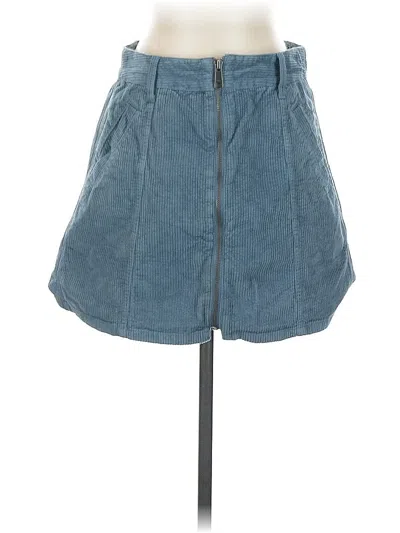 Pre-owned American Eagle Outfitters Denim Skirt In Blue