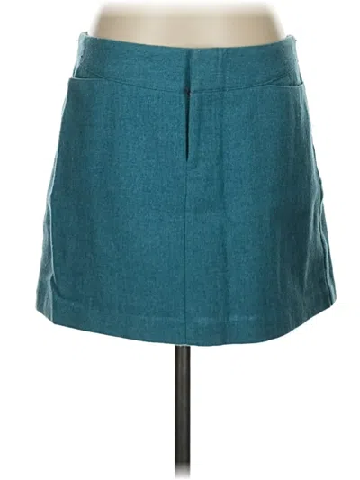 Pre-owned American Eagle Outfitters Denim Skirt In Blue