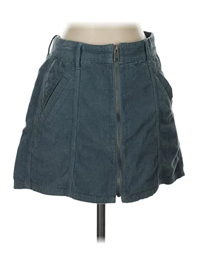 Pre-owned American Eagle Outfitters Denim Skirt In Blue