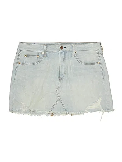 Pre-owned American Eagle Outfitters Denim Skirt In Blue